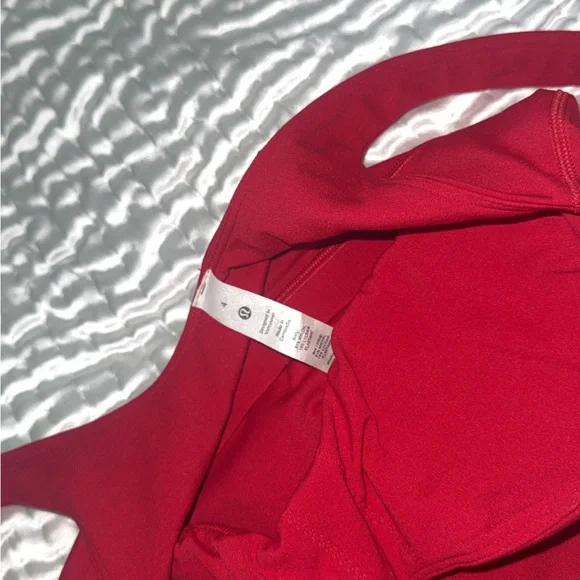 NWT Lululemon Lunar New Year Align Tank Top Dark Red Size 4 - Picture 6 of 8